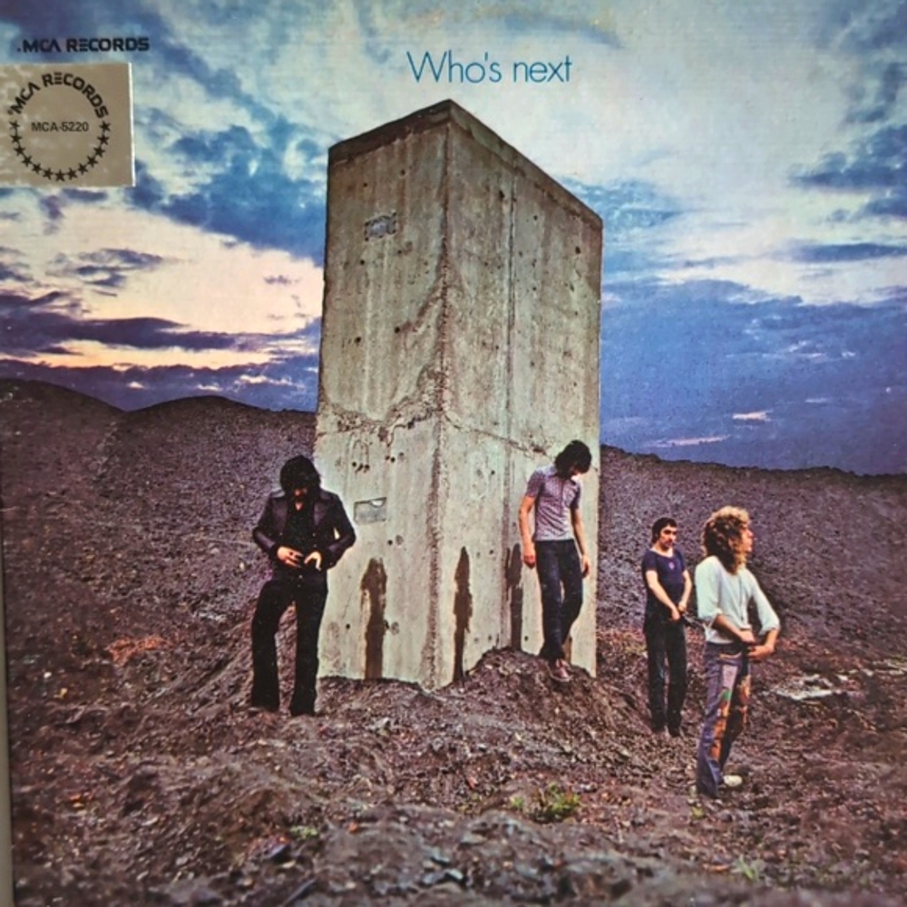 Vintage THE WHO WHO'S NEXT Vinyl LP Record album